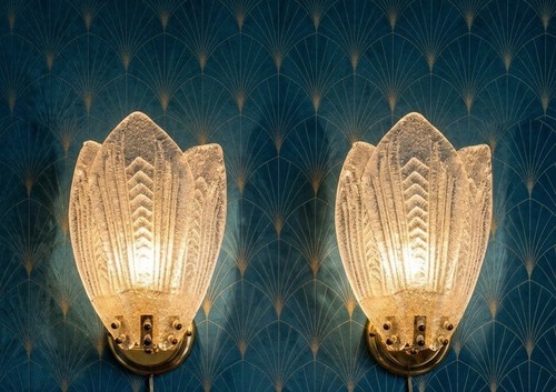Magnifique paire appliques - magnifique, d'appliques
