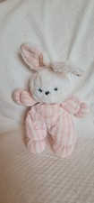 Peluche Doudou Lapin Rayé