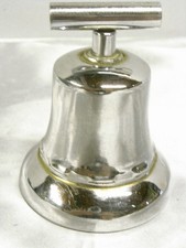 🇫🇷  ORIGINAL MOULIN A POIVRE MARLUX FORME DE CLOCHE PEPPER MILL METAL ARGENTE