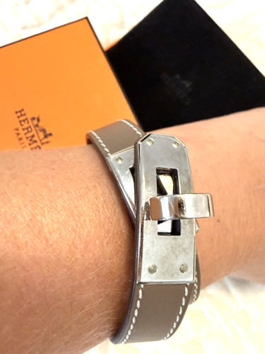 Hermès etoupe kelly double - kelly,