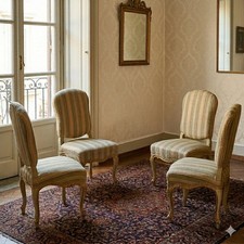 Groupe de 4 Chaises
