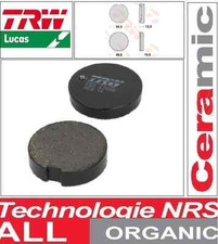 Jeu 2 Plaquettes frein Avant TRW Lucas Organic MCB16 Suzuki GT 550 (GT550) 73-75