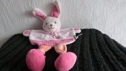 Doudou tex baby plat lapin - plat,