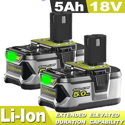 0ah batterie 18v pour - 2x, 5.0ah
