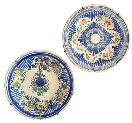 Ancienne paire grand plat - grand,