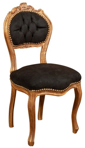 Chaise poltroncina style louis - poltroncina,