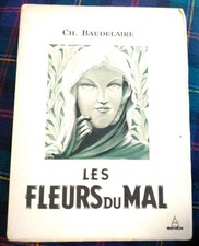 Livre Ancien Les Fleurs Du Mal ch.baudelaire 1950 Éditions Du Panthéon Numéroté