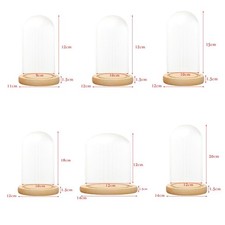 Cloche décorative en verre