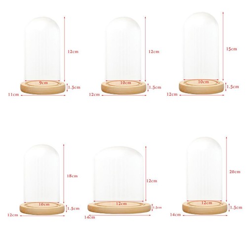 Cloche décorative verre - cloche, en