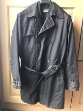 Celio Club Trench Noir imperméable doublure taille L  Chemise Lin L Offerte