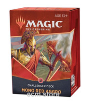 Magic the Gathering Challenger Deck Mono Red Aggro en Anglais jeu cartes /EBPB