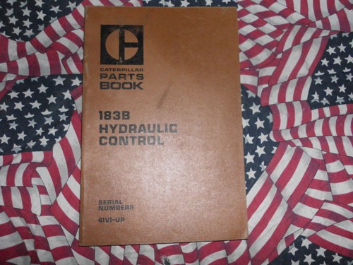 Caterpillar 183b livre - 183b,