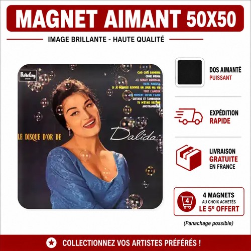 Magnet dalida 5x5 - , aimant