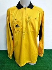 Maillot Arbitre Autographié COLLINA Pas Porté Match Vintage