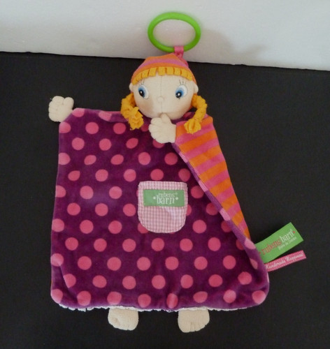 Doudou plat poupée fille - 26.,