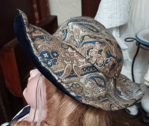 Beau chapeau ancien velours - beau,