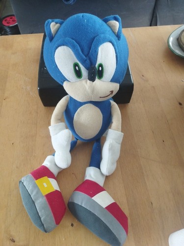 Sonic grande peluche vintage - sonic.,