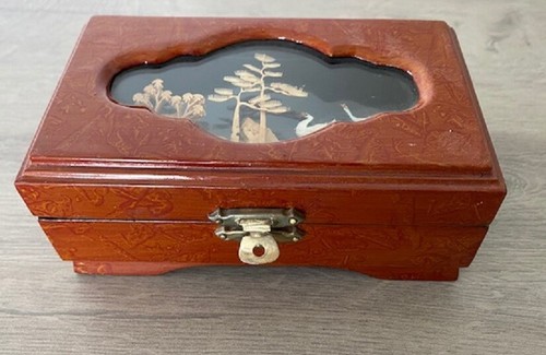 Boite bois exotique style - exotique,