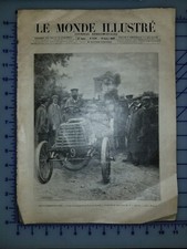 Première course automobile du