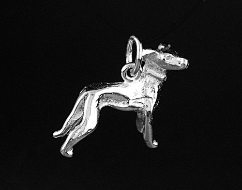 Pendentif chien levrier - ,