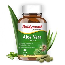 Baidyanath Aloe Vera 60 comprimés (250 mg / par portion) | Complément...