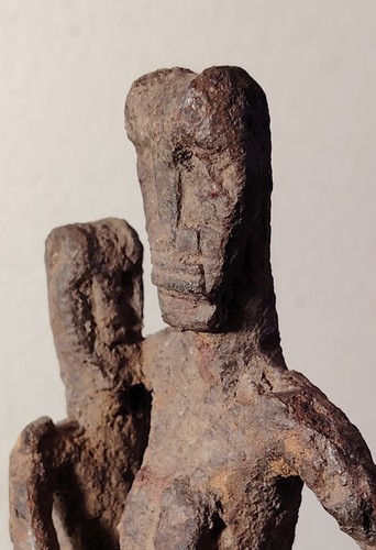 Sculpture fer noir - sculpture, en