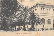 CPA 20 CORSE AJACCIO HOTEL DE VILLE (rare cliché pas courant