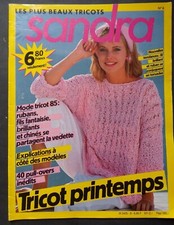 § catalogue ancien laine tricot SANDRA n° 8