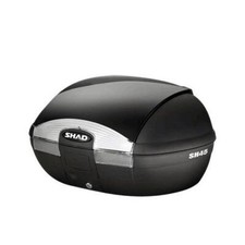 Top case shad 45l noir (capacite 2 casques integraux)