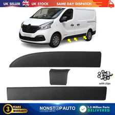 3 Pièce Moulure Côté Panneau de Garniture Set Gauche Pour Renault Trafic MK3