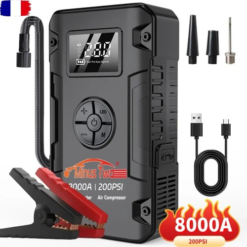 Booster batterie voiture 8000a - booster,