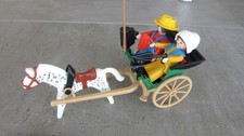 Playmobil Wagon figurines vintage farwest western train 4105 4034 4054 4104 1985