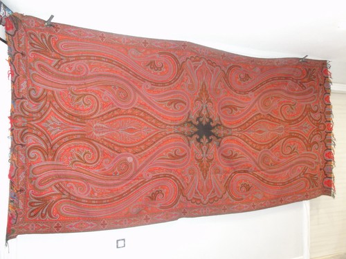 Châle ancien motifs - châle, cachemire