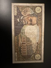 ?? Billet 5 Francs Pasteur – 06/02/1969 – Série Y.87 