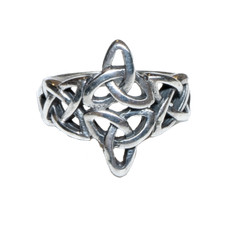 Bague Triskel Celta En Argent