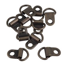 Lot de 10 anneaux passe-lacet à riveter