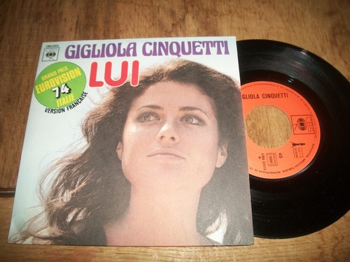 Vinyle tours gigliola - 45,