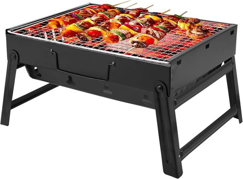 Barbecue charbon inox - charbon,