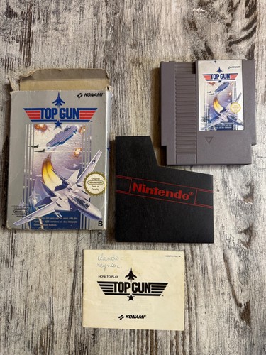 Top gun nes pal avec - gun, boite