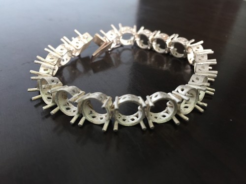 Bracelet tennis rond mm - 9,