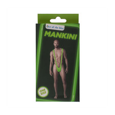 Maillot de bain - Slip - Borat - Vert - Déguisement - Humour - Taille unique