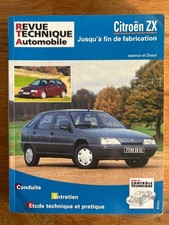 Revue Technique CITROEN ZX Moteurs Essence TU XU et Diesel XUD RTA