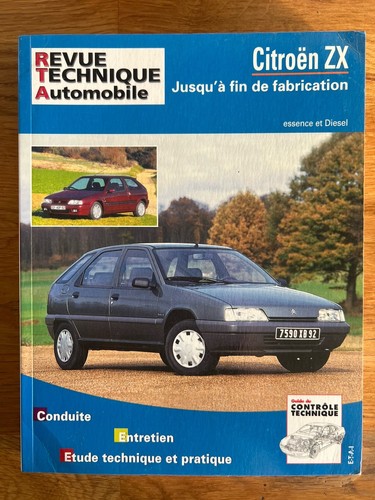 Revue technique citroen - technique, zx
