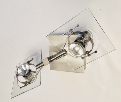 Applique plafonnier acier inox - acier,