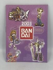 Spain BANDAI 2003 Catalogue