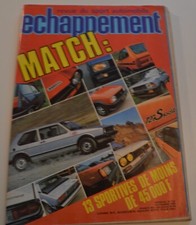REVUE ECHAPPEMENT  N° 133 NOVEMBRE 1979