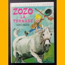 Bibliothèque Rose ZOZO LA TORNADE Astrid Lindgren Beuville 1980