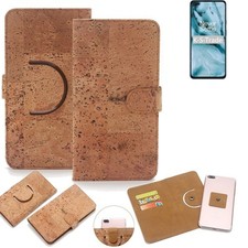 Housse Coque 360° pour Nokia C3 de liège Case protecteur Flip Cover