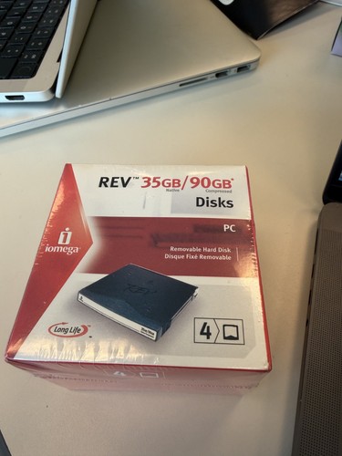 Factory sealed iomega rev - sealed,