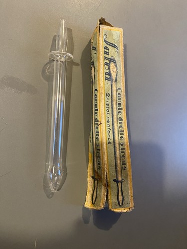 Ancienne canule verre - canule,